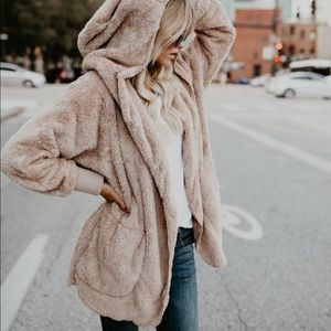 Vick Dolls super cozy teddy cardigan/coat